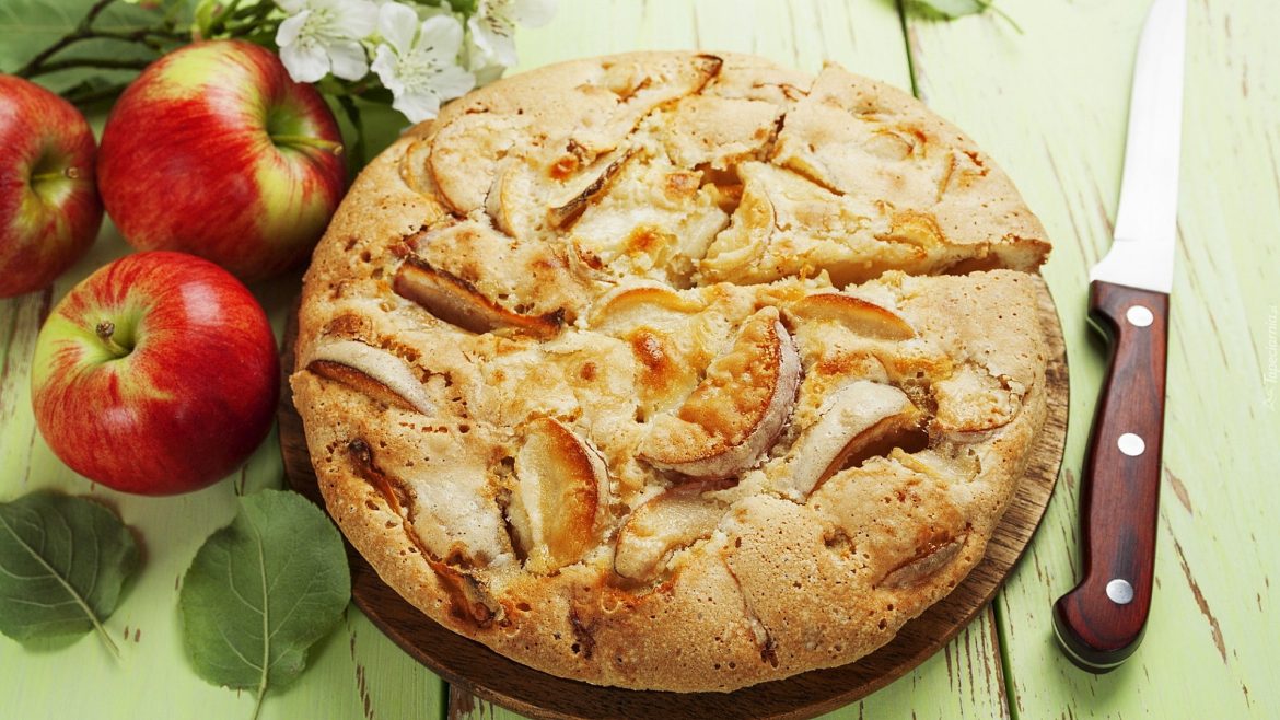 Domowy prosta szarlotka na kruchym cieście: Porady od Babci