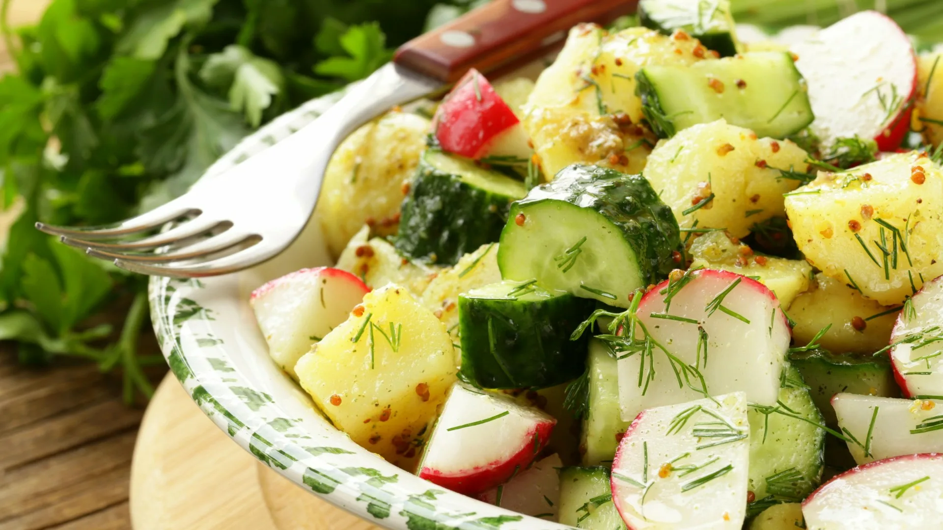 Zdrowy kartoffelsalat: Przepis dla Całej Rodziny 3 kartoffelsalat - Krok po kroku