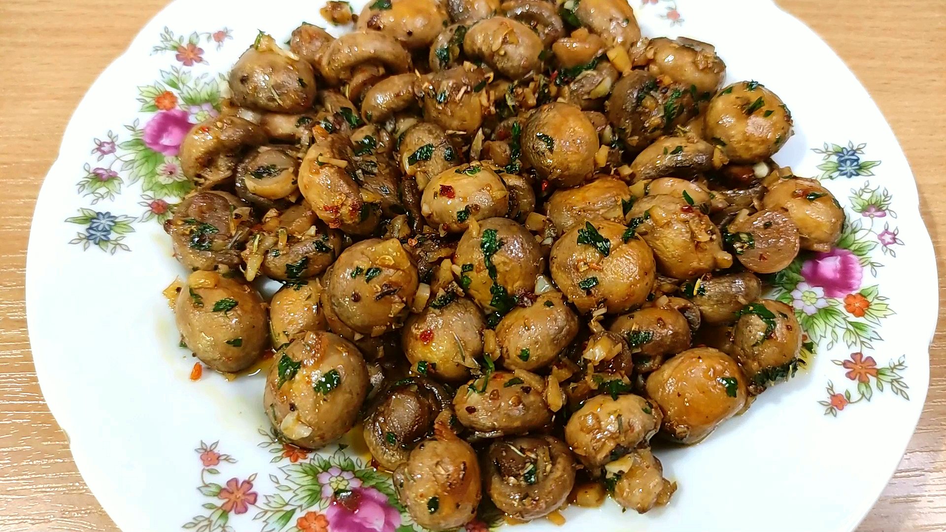 jak usmażyć pieczarki - Krok po kroku