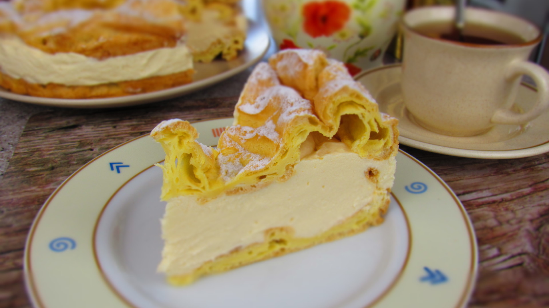 karpatka na dużą blachę - Krok po kroku