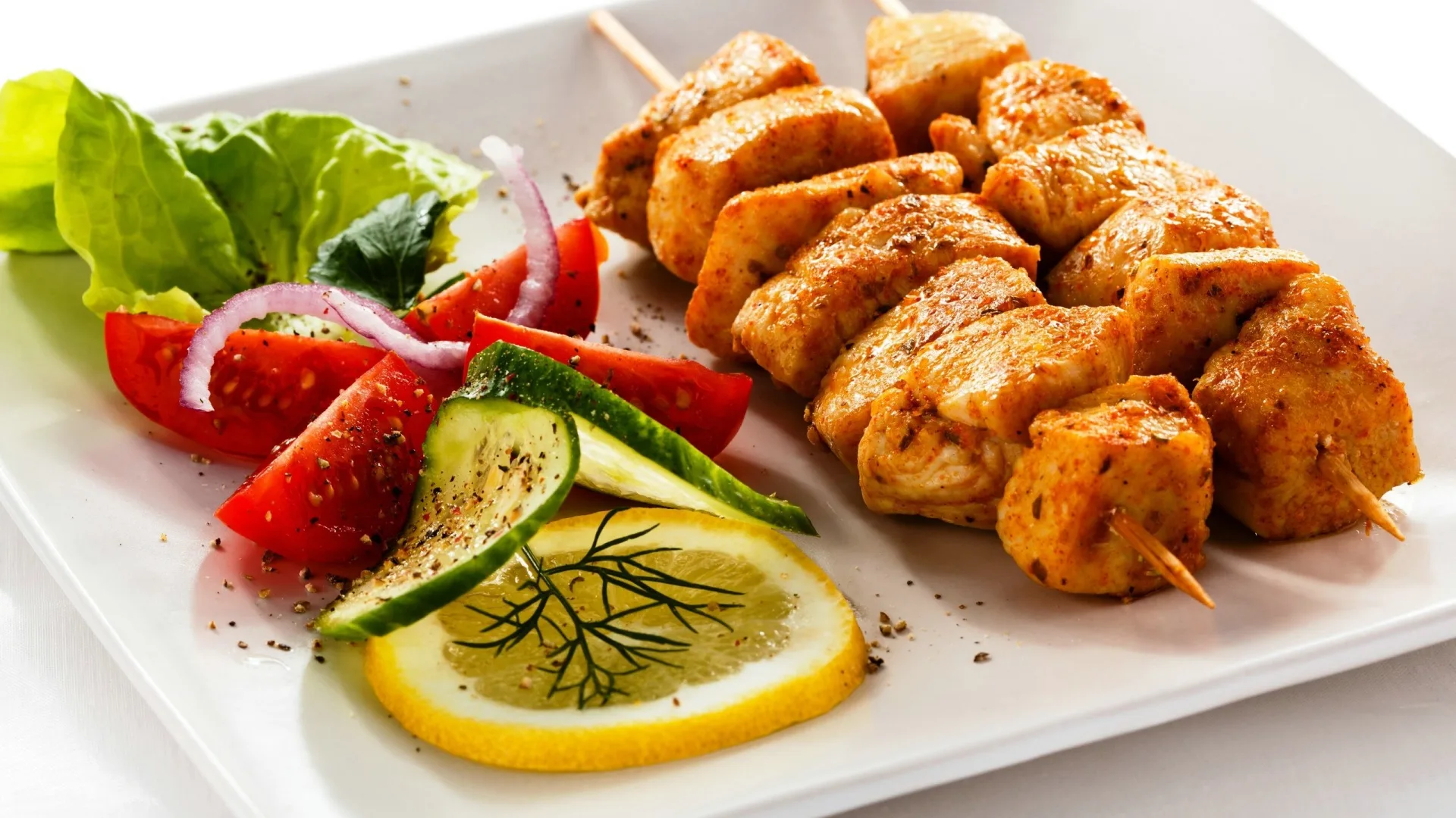 domowy kebab z kurczaka - Featured