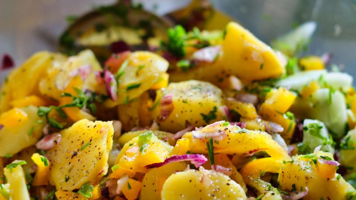 Zdrowy kartoffelsalat: Przepis dla Całej Rodziny